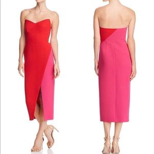 Jill by Jill Stuart strapless cocktail dress